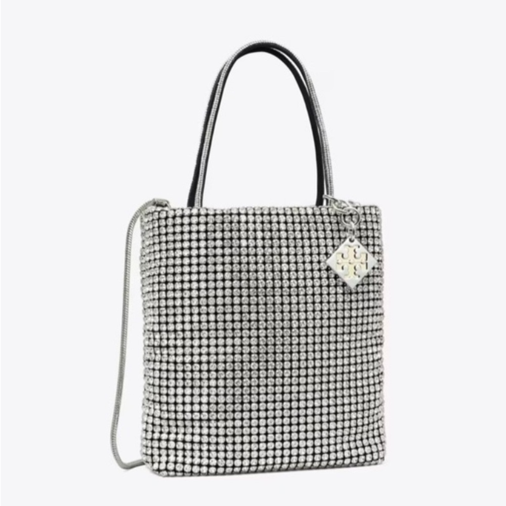 Elegant Silver Tote Bag